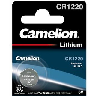 Knopfzelle CAMELION, CR1220 3,0V, Lithium, 1 Stck