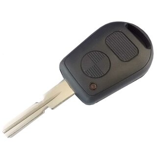 Ersatz Funkgehäuse geeignet für BMW - 2 Tasten HU58 IR-Led