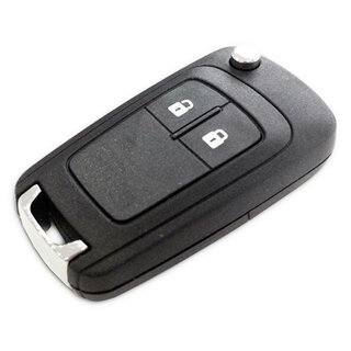 Ersatz Klappschlüssel geeignet für Chevrolet - 2 Tasten,...