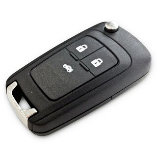 Ersatz Klappschlüssel  geeignet für Chevrolet  - 3 Tasten HU100  Cruze, Aveo2012, Captiva 2012