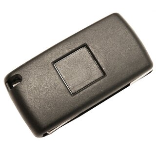 Ersatz Klappschlüssel geeignet für Citroen ohne Batteriefach - 2 Tasten HU83
