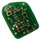 Ersatz Fernbedienung geeignet für Ford  - 3 Tasten - 433 MHz mit Carbon Transponder 4D63, Transit Connect, Focus, Mondeo, C-Max, S-Max, Fiesta