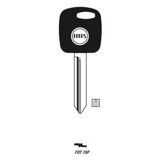 Ersatz Transpondergehäuse FOT19P geeignet für Ford Canas