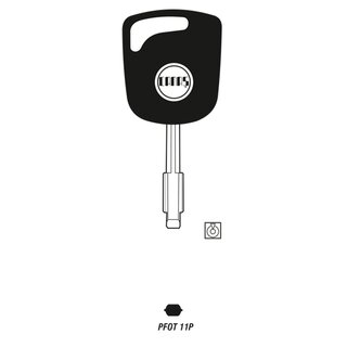 Ersatz Transpondergehäuse PFOT11P geeignet für Ford Canas