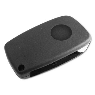 Ersatz Klappschlüssel geeignet für Fiat - 3 Tasten mit Batteriefach seitlich, SIP22