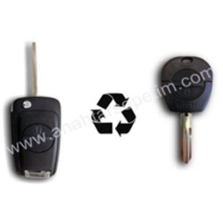 Ersatz Umbaugehuse geeignet fr Nissan - 2 Tasten NS14
