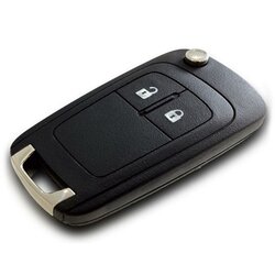 Ersatz Klappschlüssel geeignet für Opel - 2 Tasten Astra...