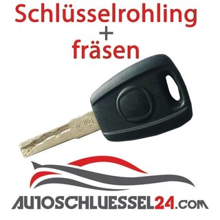 Ersatz Funkgehäuse geeignet für Porsche - 2 Tasten, HU66