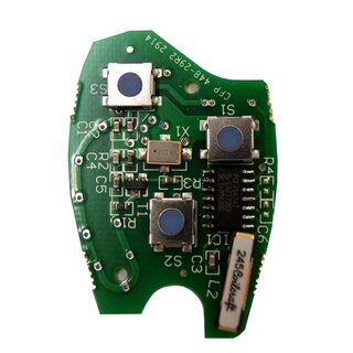 Ersatz Fernbedienung geeignet fr Renault VA02 Rohlinge  - 3 Tasten 434 MHz ID46 7947