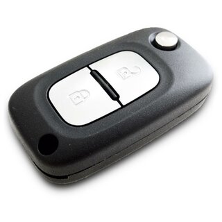 Ersatz Klappschlüssel geeignet für Renault - 2 Tasten  Clio 3