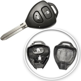 Ersatz Funkgehäuse geeignet für Toyota - 2 Tasten neuer Typ