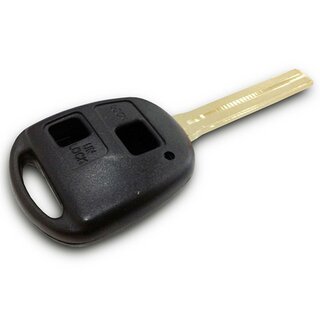 Ersatz Funkgehäuse geeignet für Toyota - 2 Tasten kurzer...