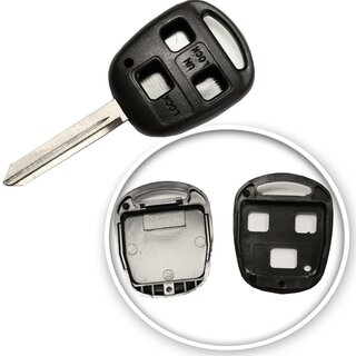 Ersatz Funkgehäuse geeignet für Toyota - 3 Tasten TOY47...