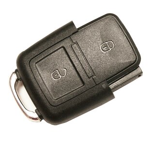 Ersatz Funkgehäuse geeignet für Volkswagen - 2 Tasten...