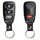 B09-3+1 Typ Universal Keydiy - 4 Tasten mit Panik Taste