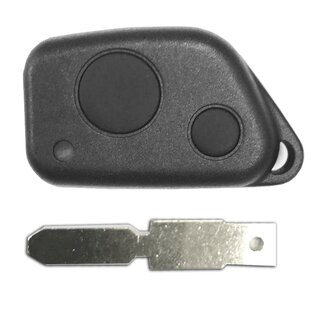 Ersatz Funkgehuse geeignet fr Peugeot/Citroen - 2 Tasten NE78 Infrarot Peugeot 406