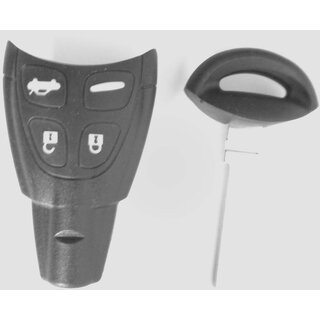 Ersatz Funkgehäuse für Volvo - 4 Tasten Smartcard mit...