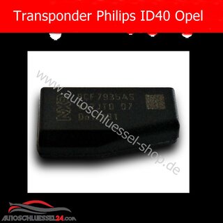 Transponder - ID40 geignet fr Opel