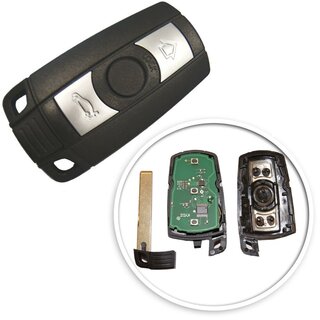 Ersatz Funkgehäuse geeignet für BMW Smartcard - 3 Tasten...