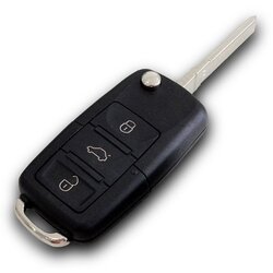 Ersatz Klappschlüssel geeignet für Volkswagen - 3 Tasten...
