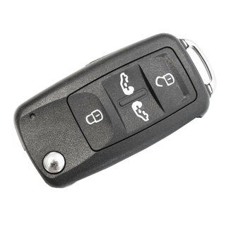 Ersatz Klappschlüsselgehäuse geeignet für Volkswagen - 4...