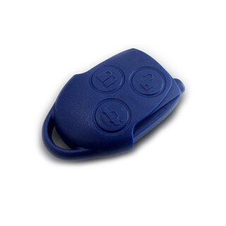 Ersatz Funkgehäuse geeignet für Ford - 3 Tasten blau...