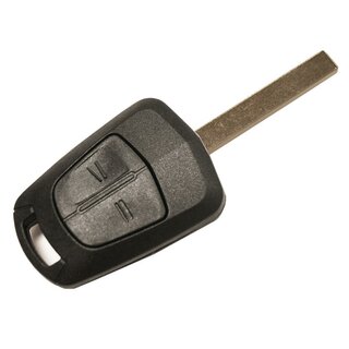 Ersatz Funkgehäuse geeignet für Opel - 2 Tasten Astra H...