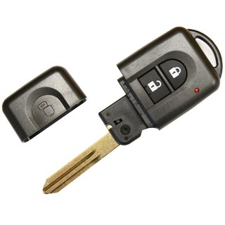 Ersatz Funkgehuse geeignet fr Nissan Smart Neuer Typ - 2 Tasten