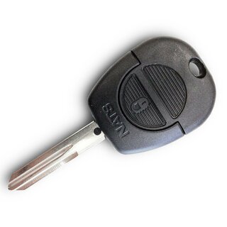 Ersatz Funkgehäuse für Nissan - 2 Tasten Alter Typ NSN11