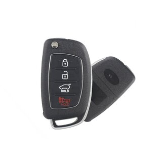 Ersatz Klappschlüssel für Hyundai - 4 Tasten HY14 mit...