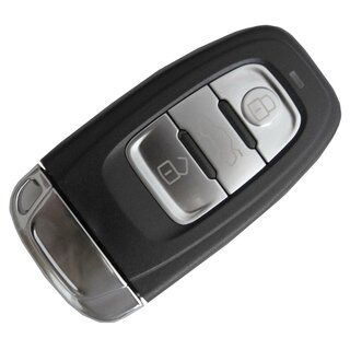 Ersatzfernbedienung geeignet für Audi - 3 Tasten 434MHz Smartcard geeignet für BJ2008-2012 A4, A5, Q5