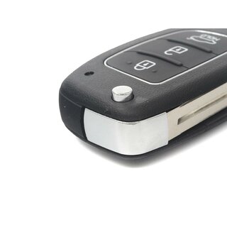 Ersatz Fernbedienung geeignet fr Hyundai - 3 Tasten, 434 MHz, TOY40 Rohling, ID46 7936, Klappschlssel IX35
