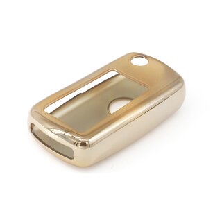 Ersatz Schlüsselhülle/Bezug geeignet für Volvo Gold