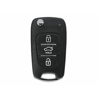 Ersatz Klappschlüssel für Hyundai - 3 Tasten HOLD Taste...