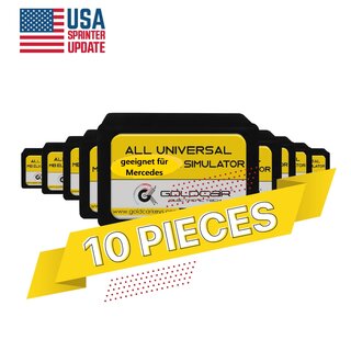 10 x Simulator Universal geeignet für MB W169 W245 W202...