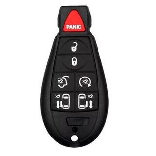 Ersatz Fernbedienung geeignet f�r  Chrysler/Jeap/Dodge - 7 Tasten mit Panictaste 433 MHz ID46 7941A