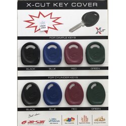 X-Cut 10x farbige Kappen KC-11  fr Zylinderschlssel B&D...