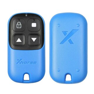 Xhorse Universal Fernbedienung 4 Tasten für Garagentor BLAU