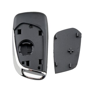 Ersatz Umbaugehuse geeignet fr Peugeot  - 3 Tasten HU83 DS Model ohne Batterie Fach