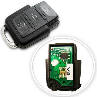 Ersatz Fernbedienung geeignet fr Volkswagen - 3 Tasten 434MHz, MQB AES Transponder (id88) 5KO837202BH