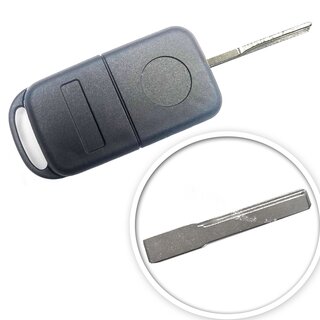 Ersatz Fernbedienung geeignet fr Mercedes Benz - 2 Tasten mit HU64