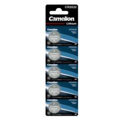 Knopfzelle CAMELION CR2032 Lithium, 5er Set