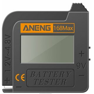 Batterie Tester 168 Max 1.2V-4.8V/9V schneller Test der Batterie Kapazität