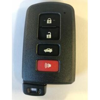 Ersatz Funkgehäuse geeignet für Toyota - 4 Tasten inkl....