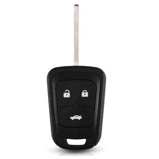 Ersatz Funkgehäuse geeignet für Opel - 3 Tasten Astra J,...