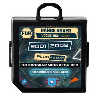 M4Key geeignet für Range Rover Hse L322 Vogue 2001 2009 QMB500711 Steering Lock Simulator Emulator