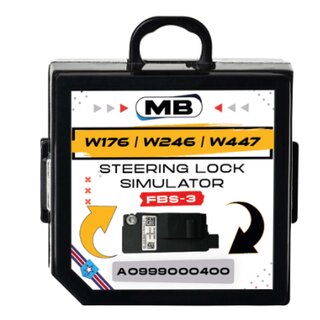 M4Key geeignet für Mercedes Benz | W176 | W246 | W447 | ELV ESL Steering Lock Emulator Simulator