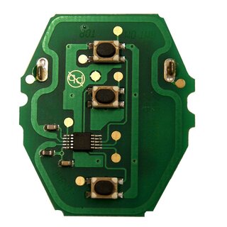 Ersatz Funkfernbedienung geeignet fr BMW - 3 Tasten 315MHz ASK!!!, HU92, ID46, BMW 5er Serie CAS2, E60