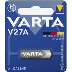 V27A-Batterie von VARTA Electronics Alkaline, LR27, 12V