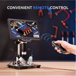 Mikroskop mit 7 Inch Bildschirm und Multimeter